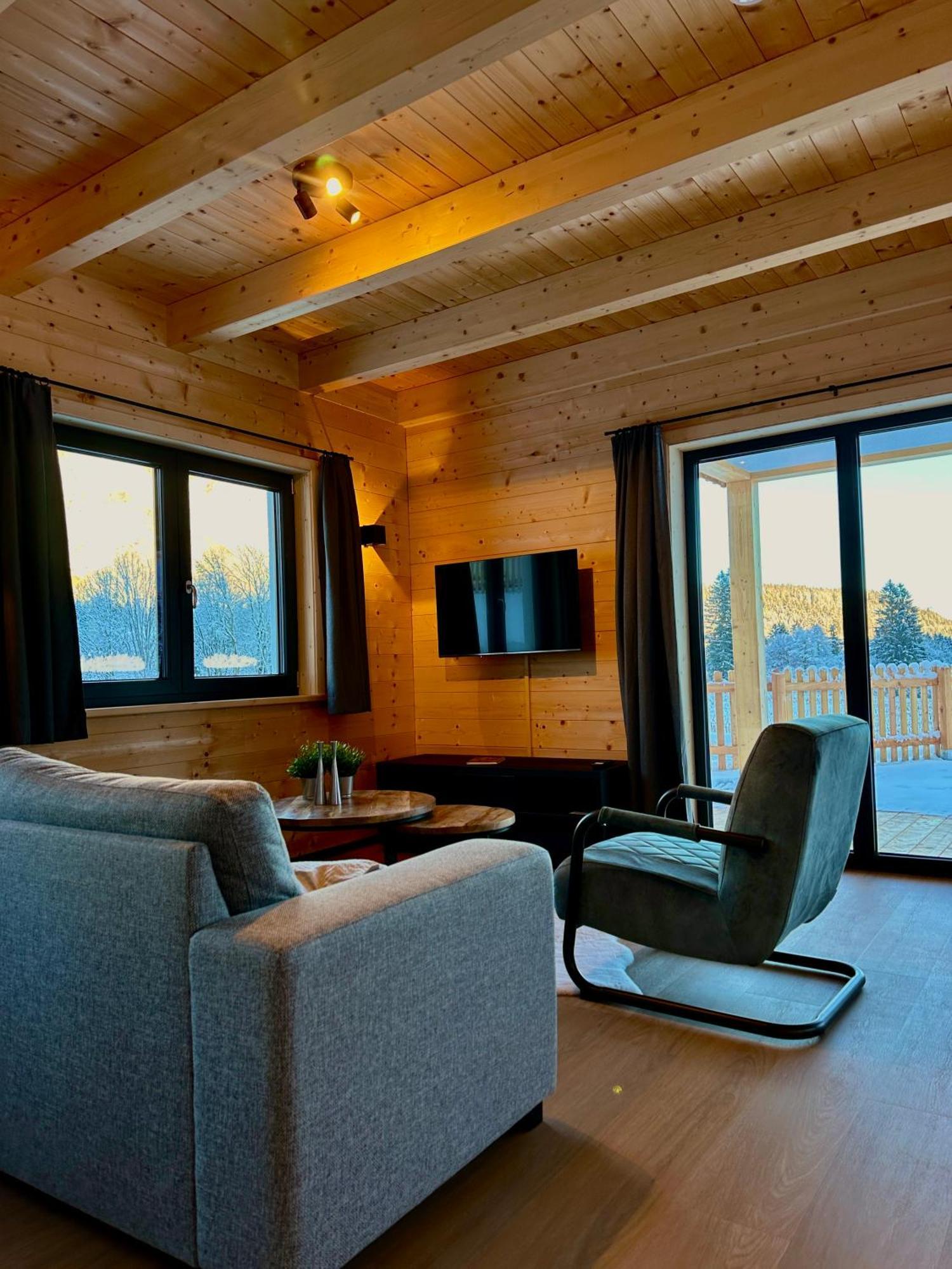 Clofers Nature Chalets Obermoeschach Hermagor-Pressegger See Buitenkant foto